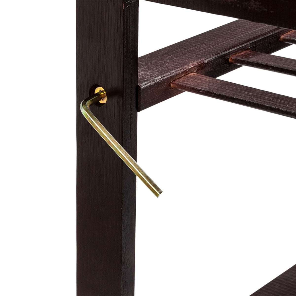 4-Tier Shoe Rack for Hallway and Entryway Organization