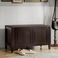 Connaught Chestnut Brown Storage Bench Trunk