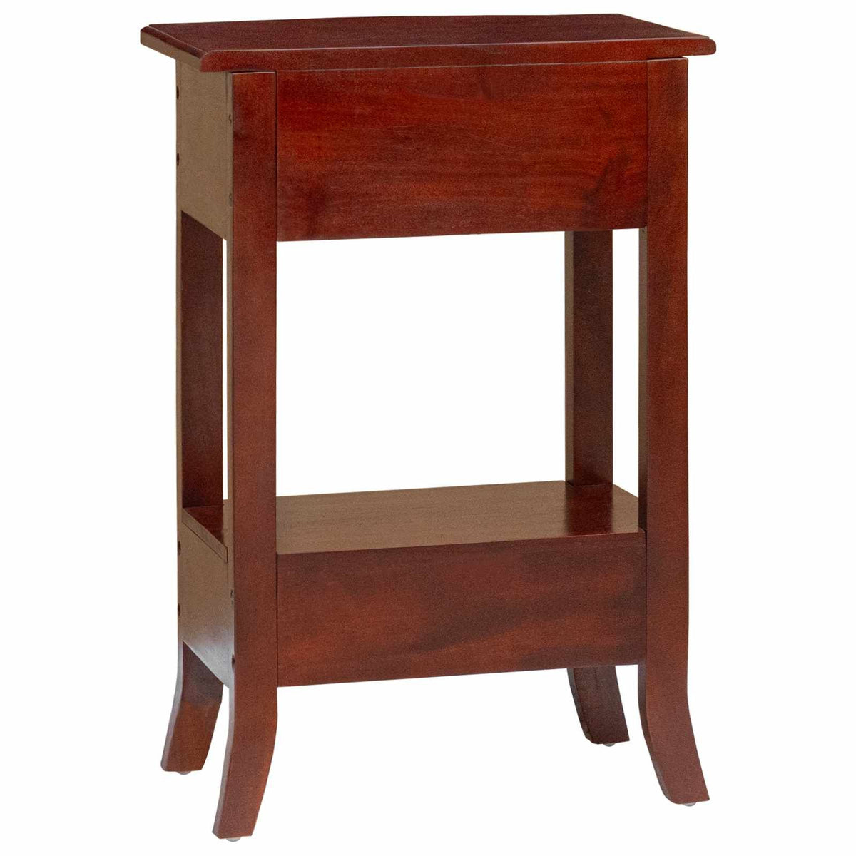Classic Brown Console Table with Drawer
