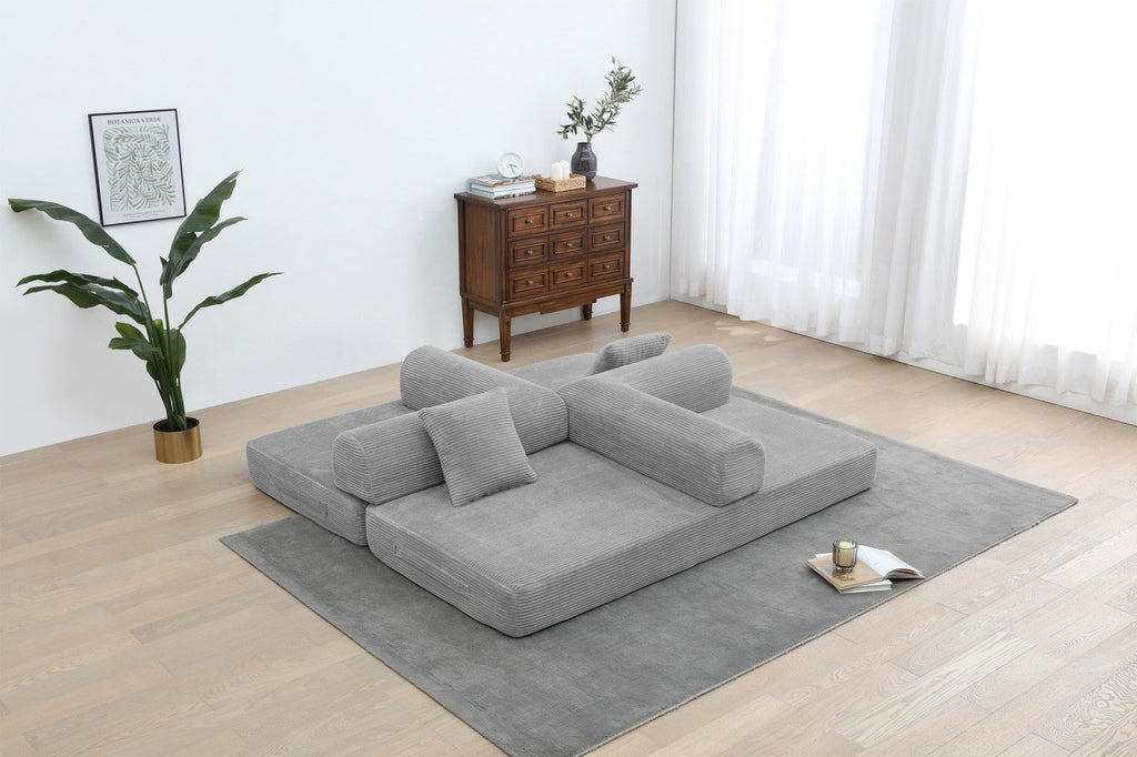 Multi-Functional Convertible Sofa Bed for Living Room