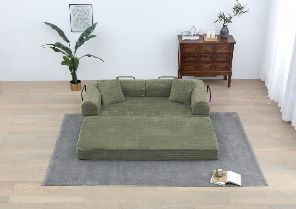Multi-Functional Convertible Sofa Bed for Living Room