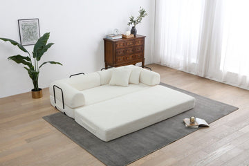 Multi-Functional Convertible Sofa Bed for Living Room