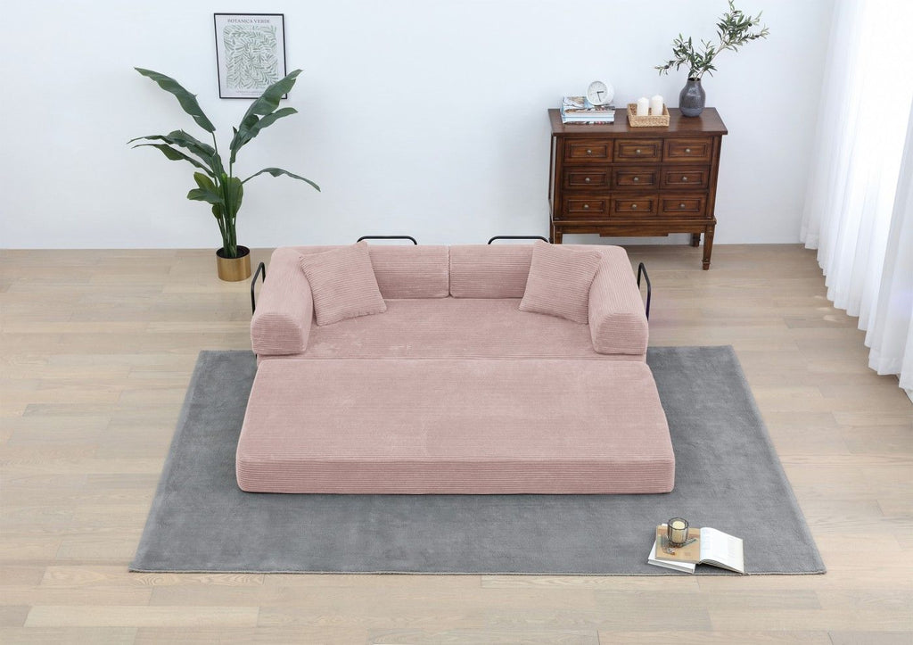 Multi-Functional Convertible Sofa Bed for Living Room
