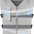 Reflective Cooling Vest with 12 Ice Packs