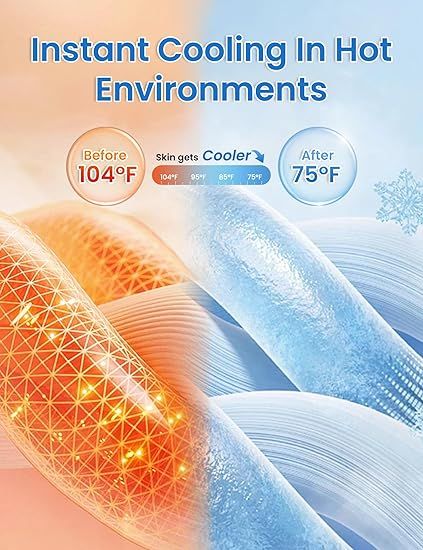 Reflective Cooling Vest with 12 Ice Packs