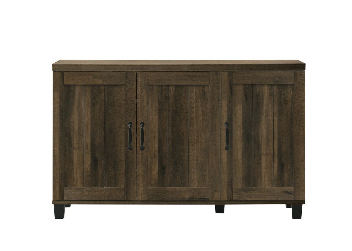 Corby 45- 3-Door Shoe Cabinet with Adjustable Shelves