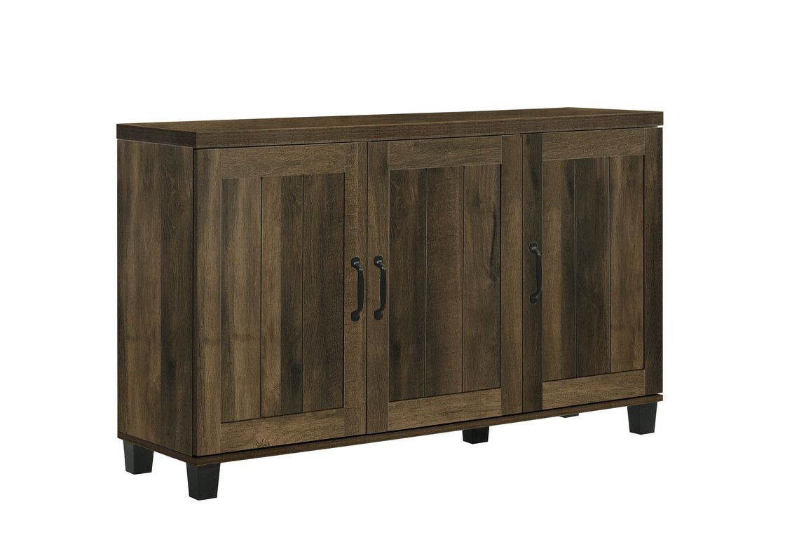 Corby 45- 3-Door Shoe Cabinet with Adjustable Shelves