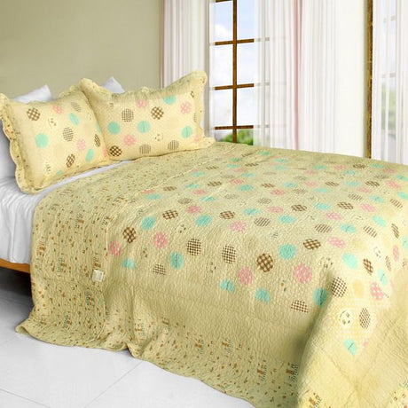 Corda Reversible Vermicelli-Quilted Bedding Set