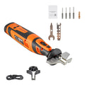 Cordless Five-Speed Chainsaw Sharpener with Angle Guide