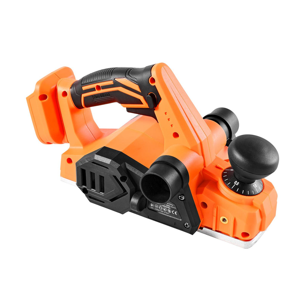 Cordless Brushless Hand Planer with Adjustable Depth