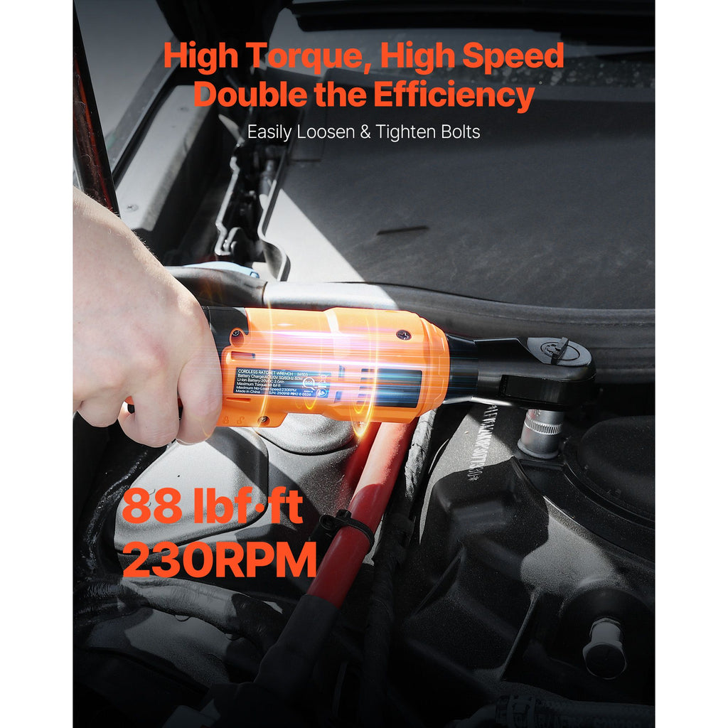 VEVOR Cordless Ratchet Set for Automotive Work