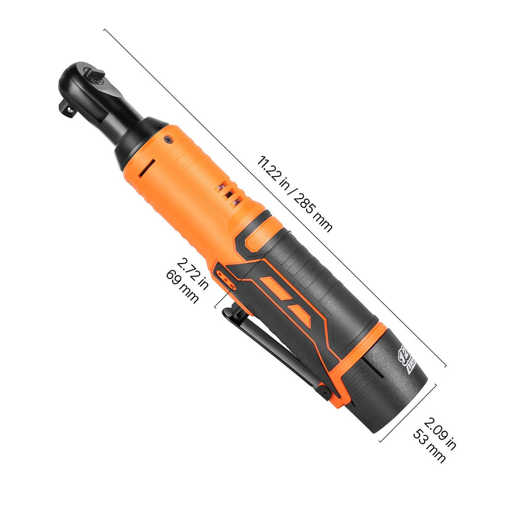 Cordless Electric Ratchet Set for Tight Spaces