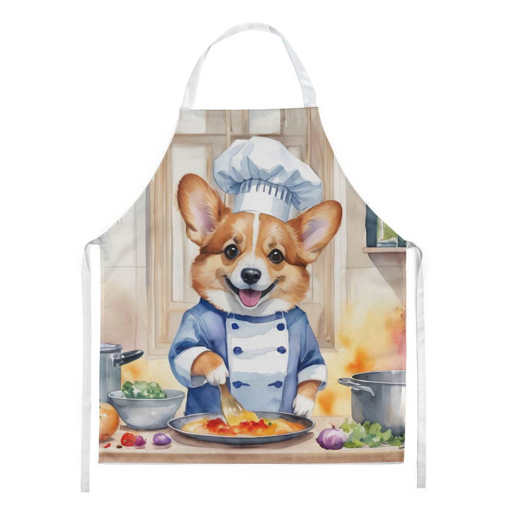 Corgi the Chef Adjustable Bib Apron