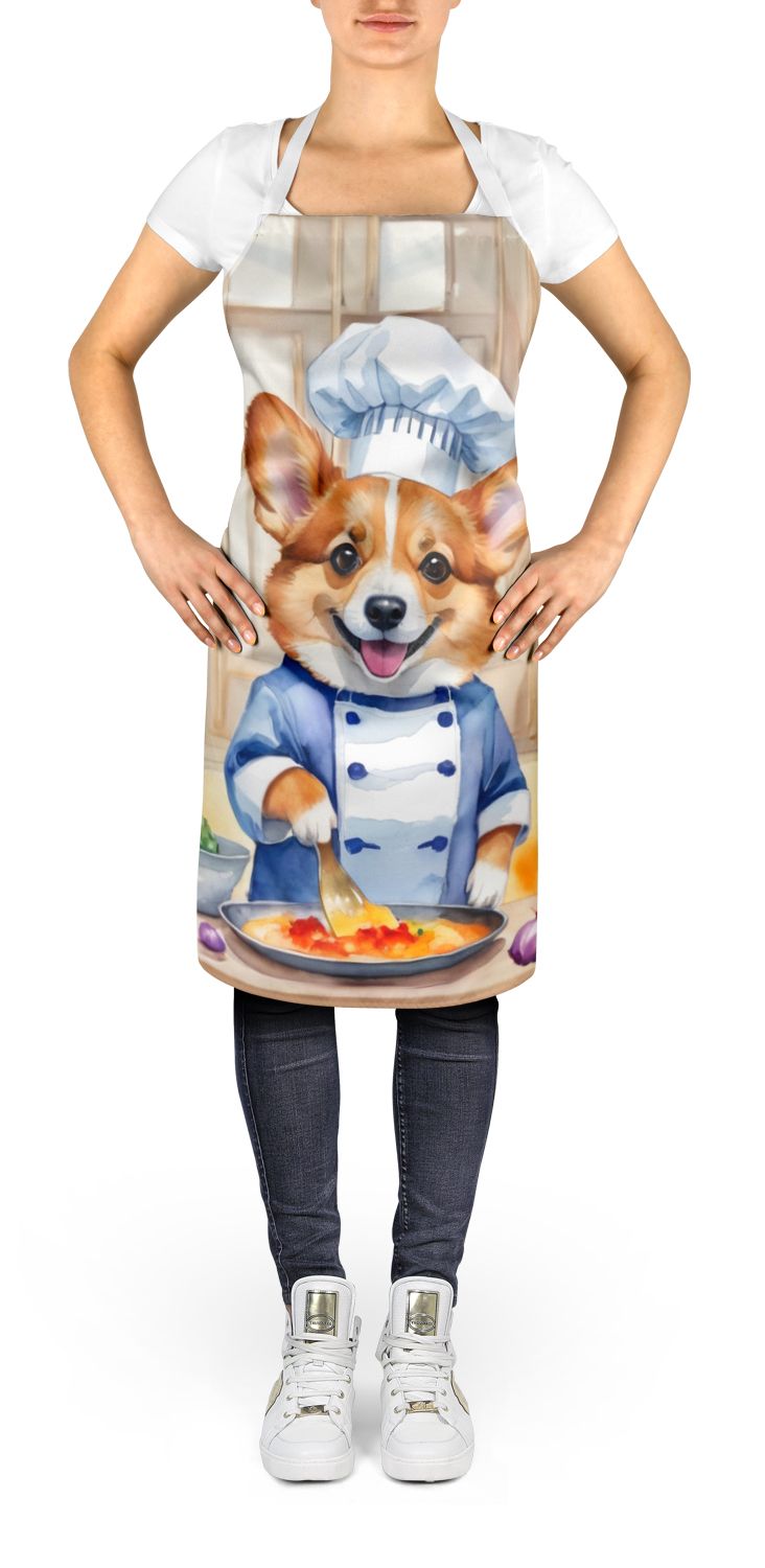 Corgi the Chef Adjustable Bib Apron