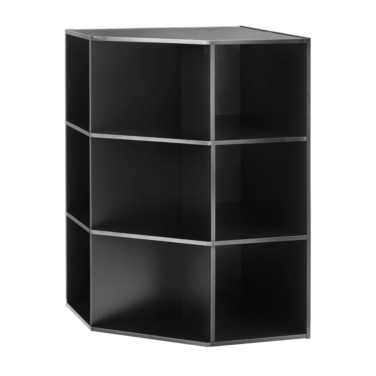 Corner Cube Storage Organizer with Cubby Layout