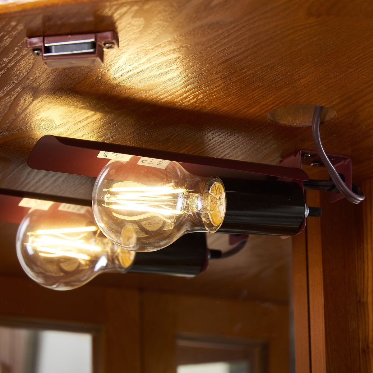 Lighted Corner Curio Cabinet with Mirrored Back