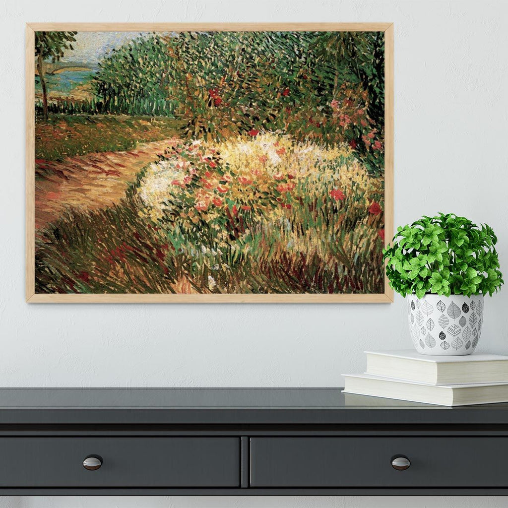 Van Gogh Corner of Voyer d'Argenson Park Framed Print