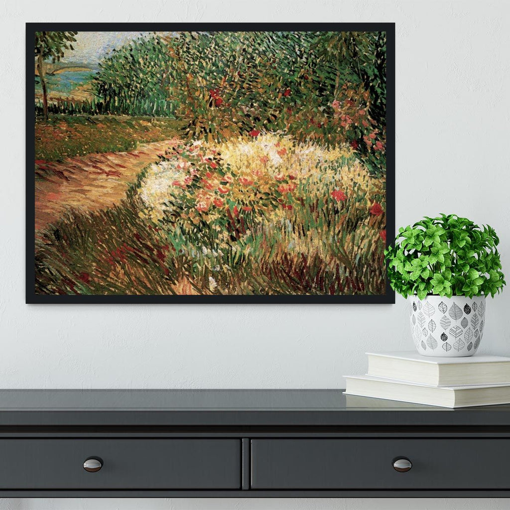 Van Gogh Corner of Voyer d'Argenson Park Framed Print