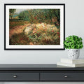 Van Gogh Corner of Voyer d'Argenson Park Framed Print