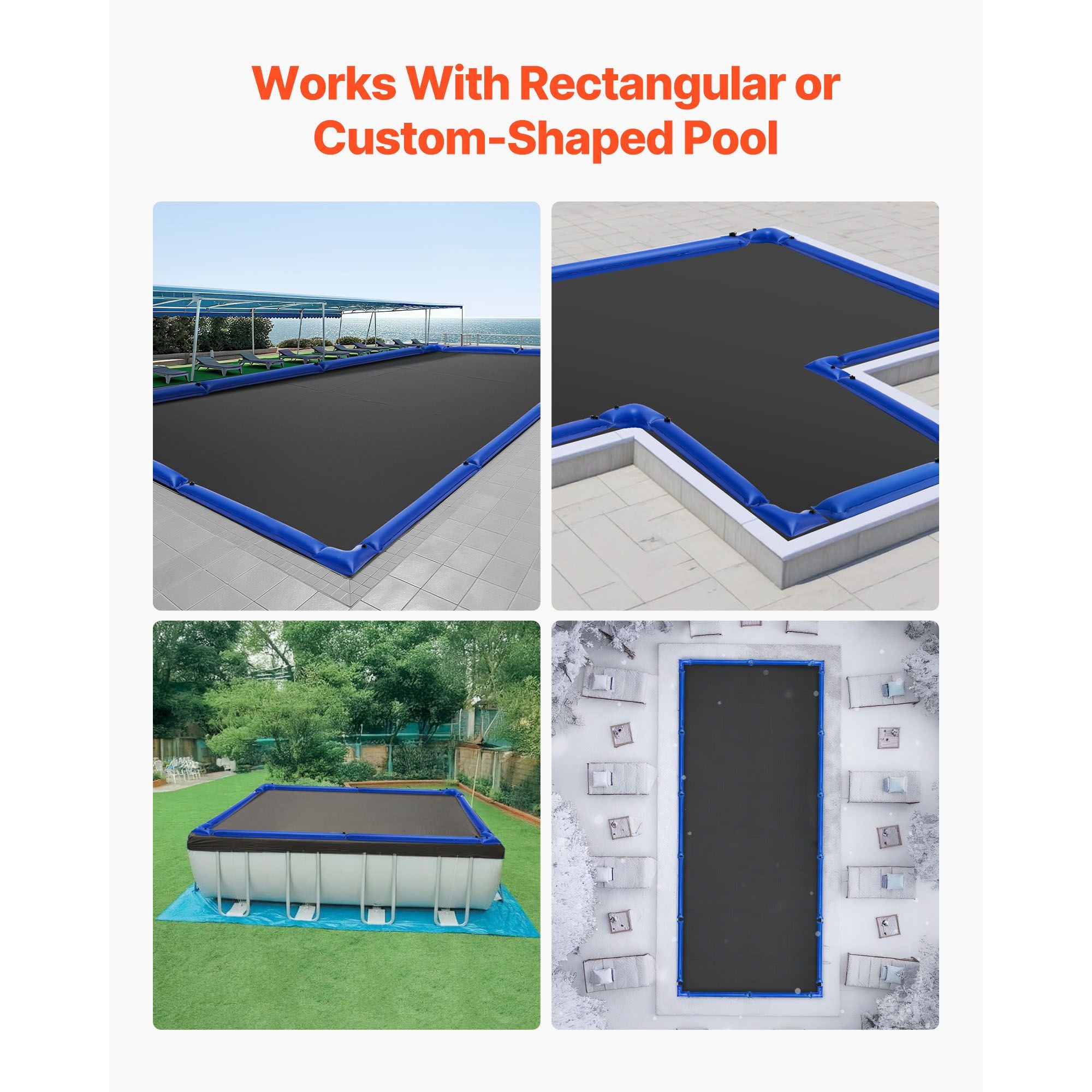 Corner Water Bags for Inground Pool Covers