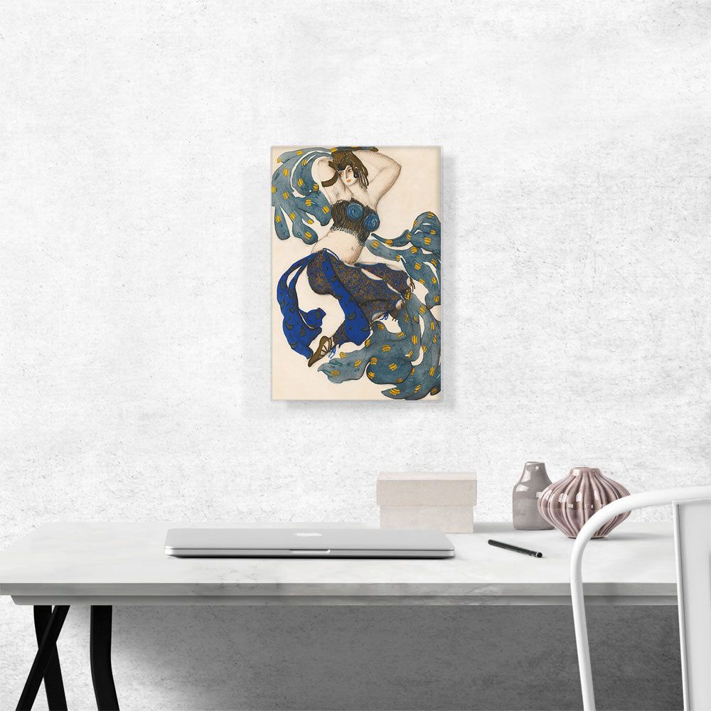Costume Design for an Odalisque in Scheherazade Canvas Art