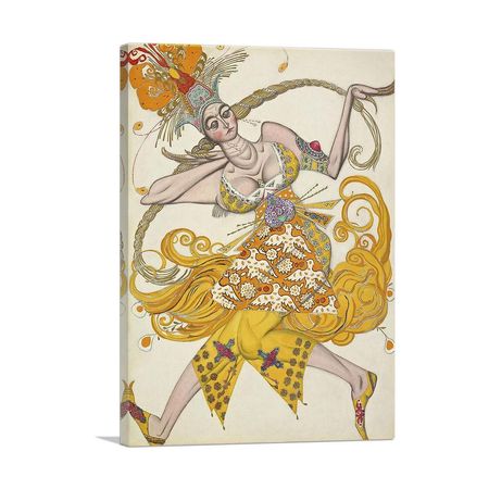 Costume Design For The Ballet The Firebird 1913