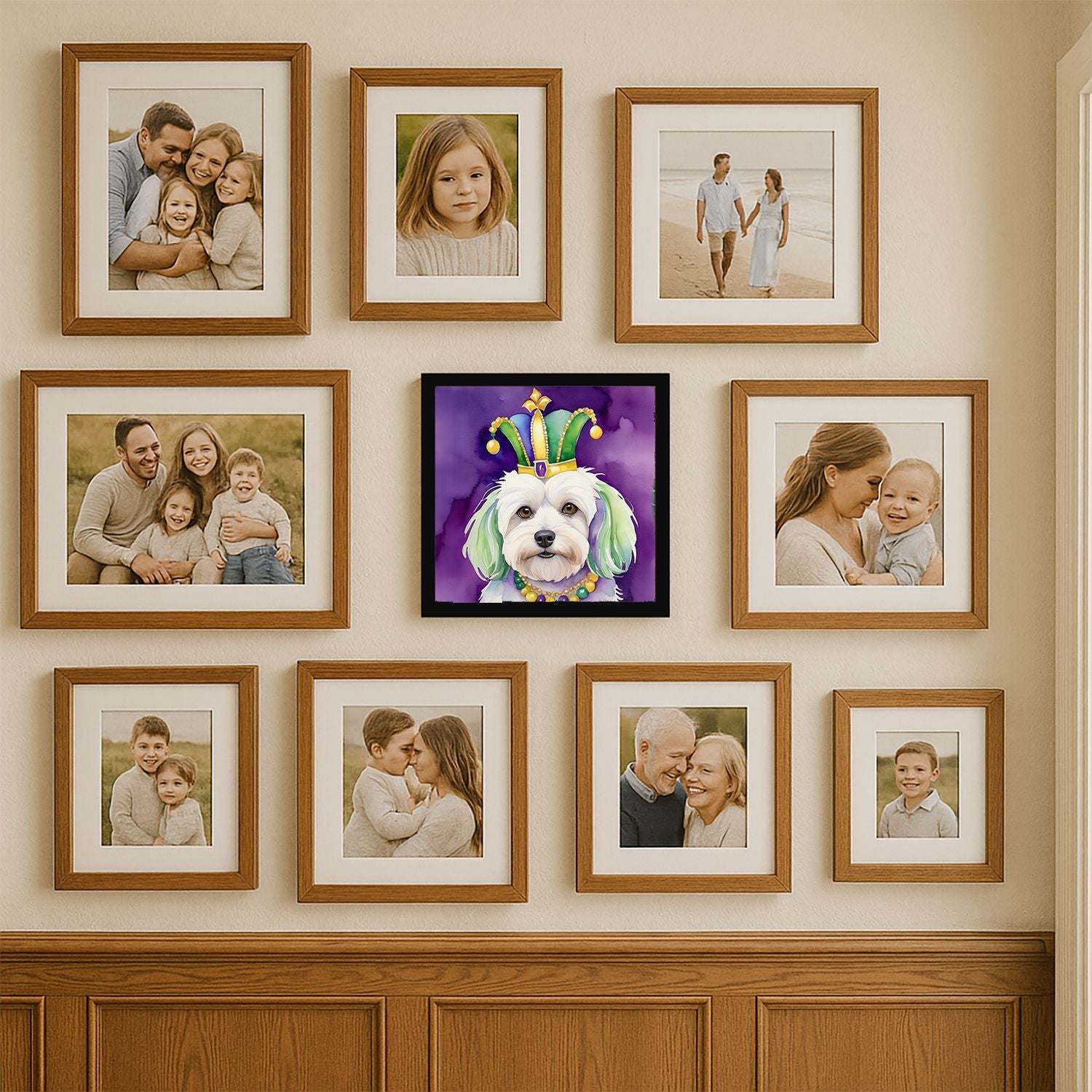 Framed Metal Print Wall Art – Ready to Hang, Glass-Free, Easy Clean