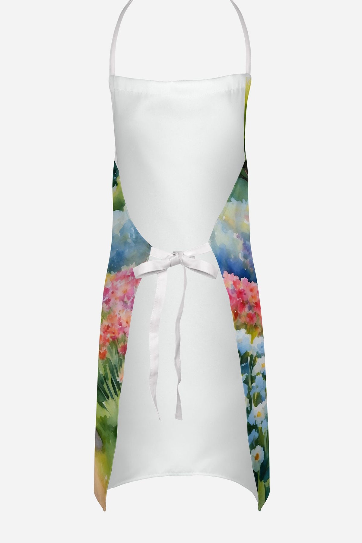 Coton de Tulear Spring Path Art Apron