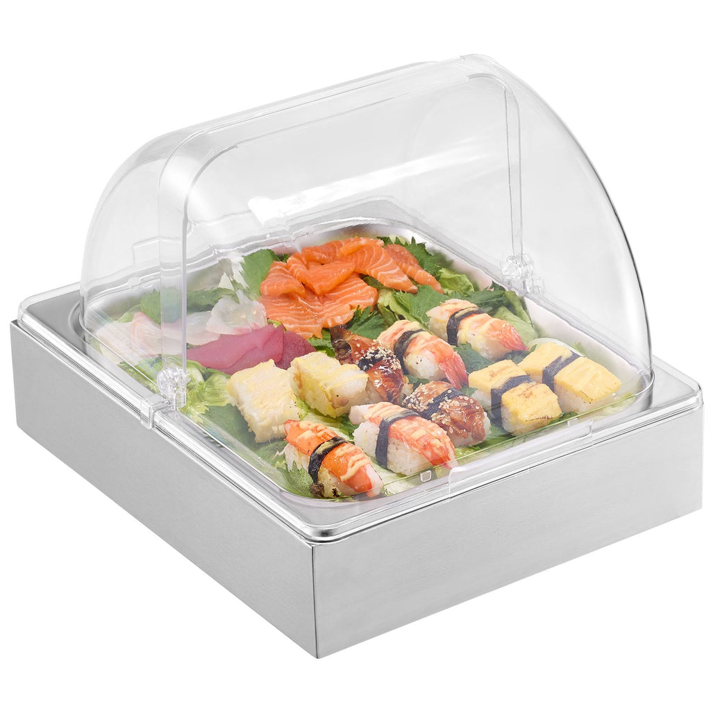 Countertop Food Serving Display with Clear Lid