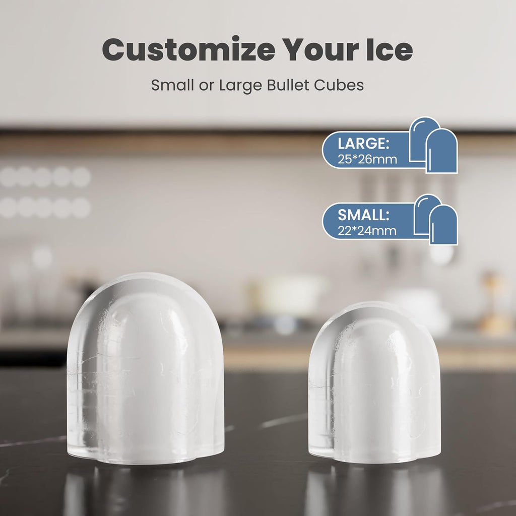 Portable Countertop Bullet Ice Maker