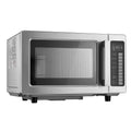 Commercial-Grade Countertop Microwave Oven with 100 Custom Menus and Triple Lock Door