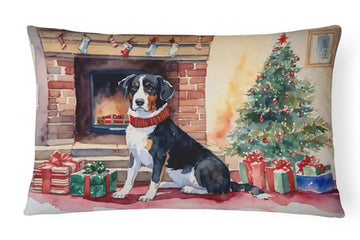 Appenzeller Sennenhund Christmas Accent Pillow
