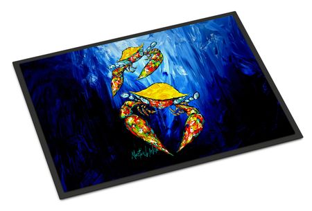 Crab Fair Indoor and Outdoor Artwork Doormat