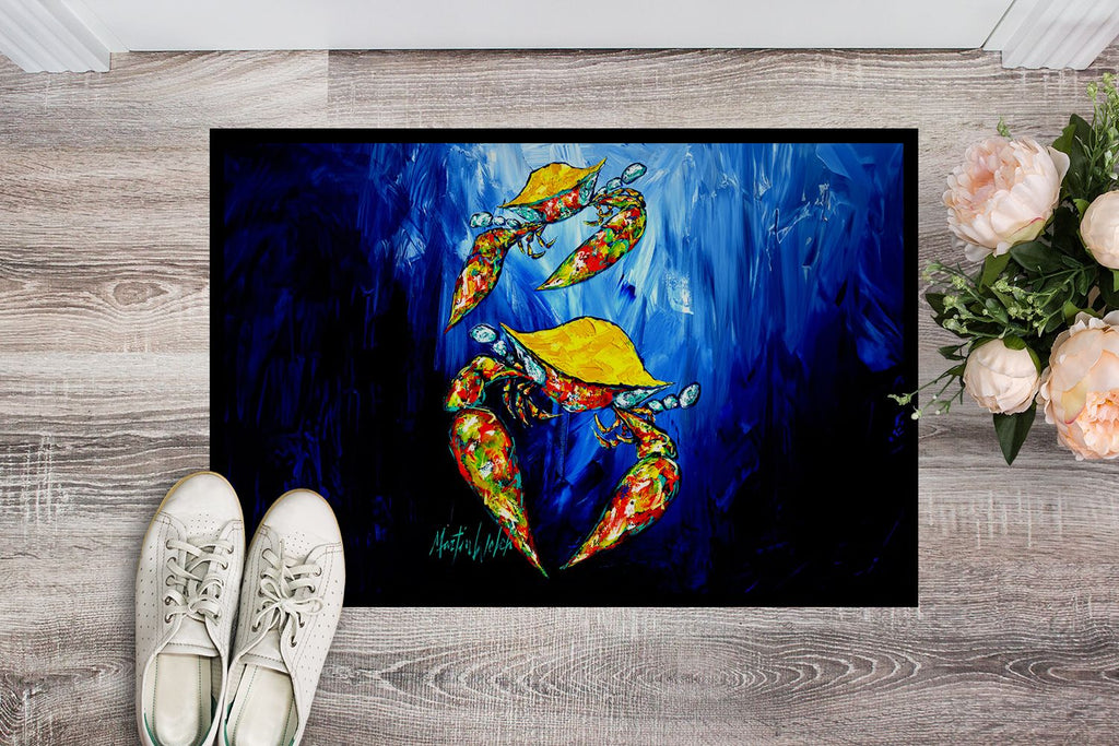 Crab Fair Indoor and Outdoor Artwork Doormat