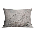 Cracked Concrete Graphic Decorative Cushion