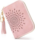 Compact Card and Cash Wallet with Keychain