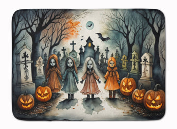 Creepy Dolls Halloween Comfort Floor Mat