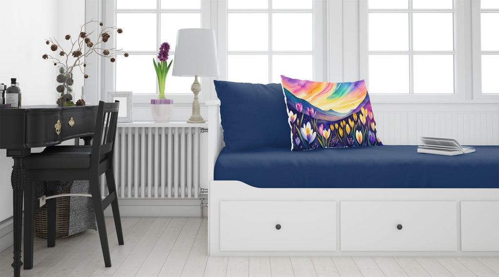 Crocus in Color Decorative Standard Pillowcase