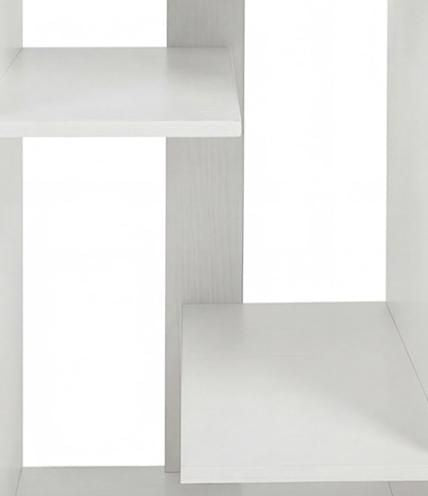 Cube TV Stand for 55 TV with Open Storage Shelves And Power Outlets Modern Living