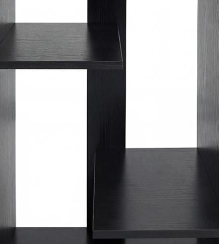 Cube TV Stand for 55 TV with Open Storage Shelves And Power Outlets Modern Living