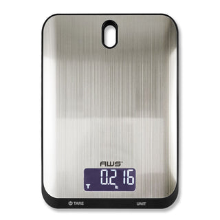 Culinarian Digital Kitchen Scale - Touch-Sensitive, Water-Resistant, Includes Cookbook