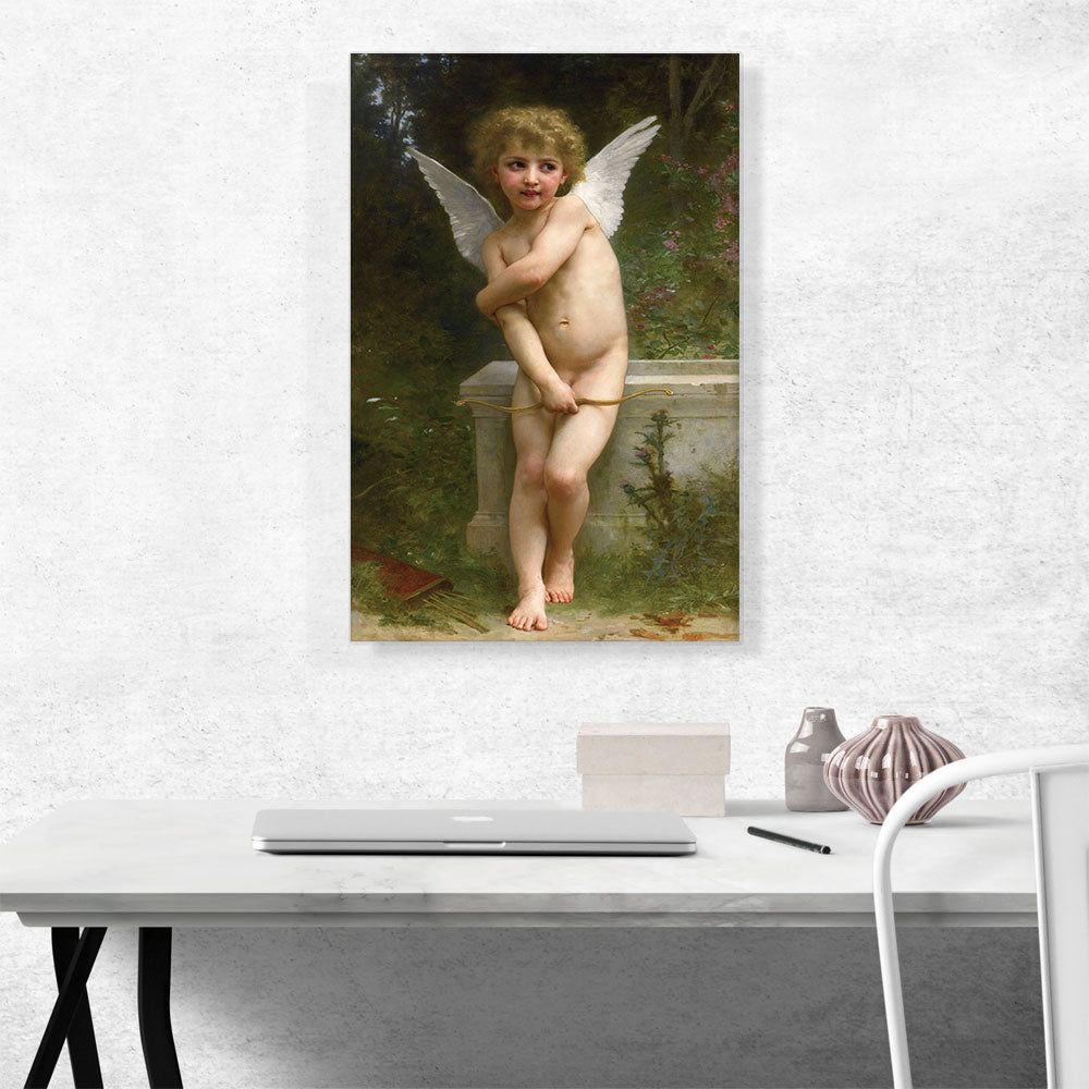 Cupid with Bow Love Pique 1894