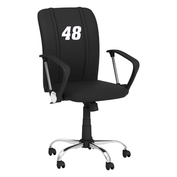 Curve Task Chair with Alex Bowman #48 Logo