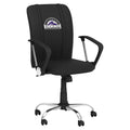 Ergonomic Curve Task Chair with Colorado Rockies Logo – Customizable Comfort