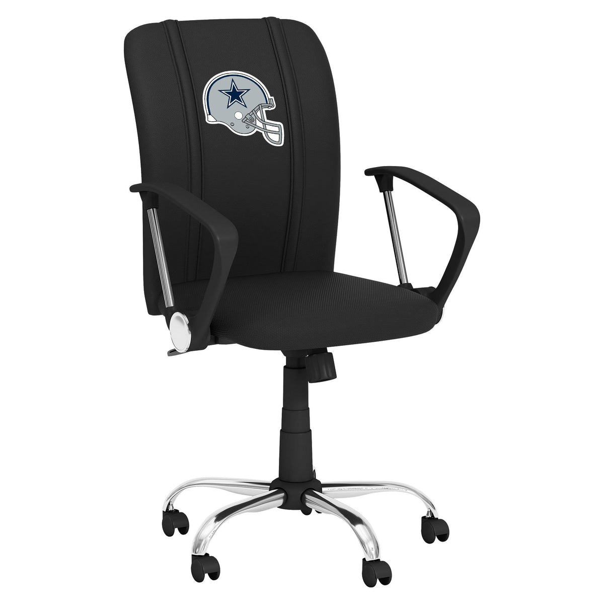 Dallas Cowboys Helmet Logo Curve Task Chair