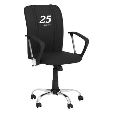 Ken Schrader #25 Signature Curve Task Chair