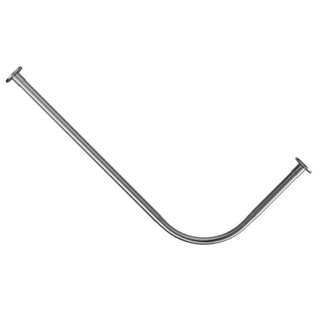 Adjustable L-Shaped Shower Curtain Rod