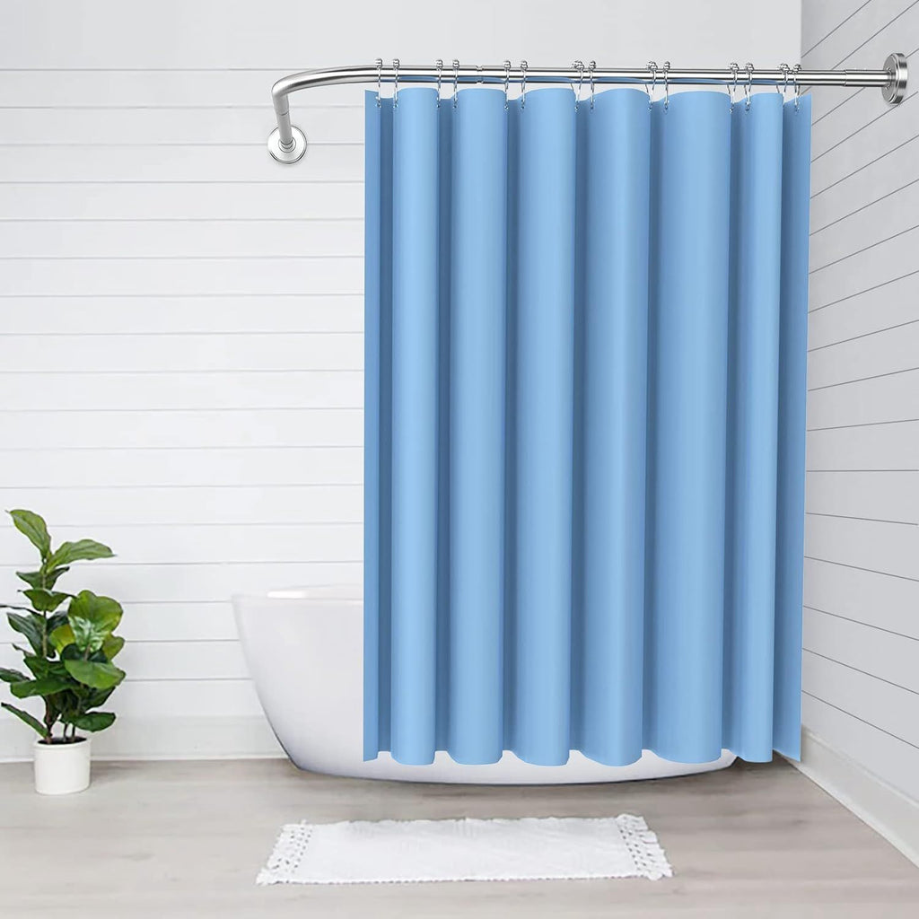 Adjustable L-Shaped Shower Curtain Rod