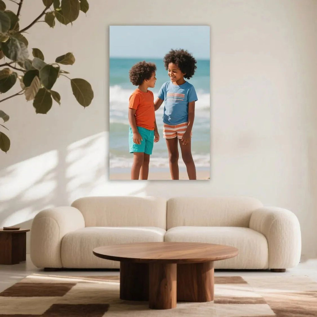 Turn a Favorite Photo Into Vertical Canvas Art