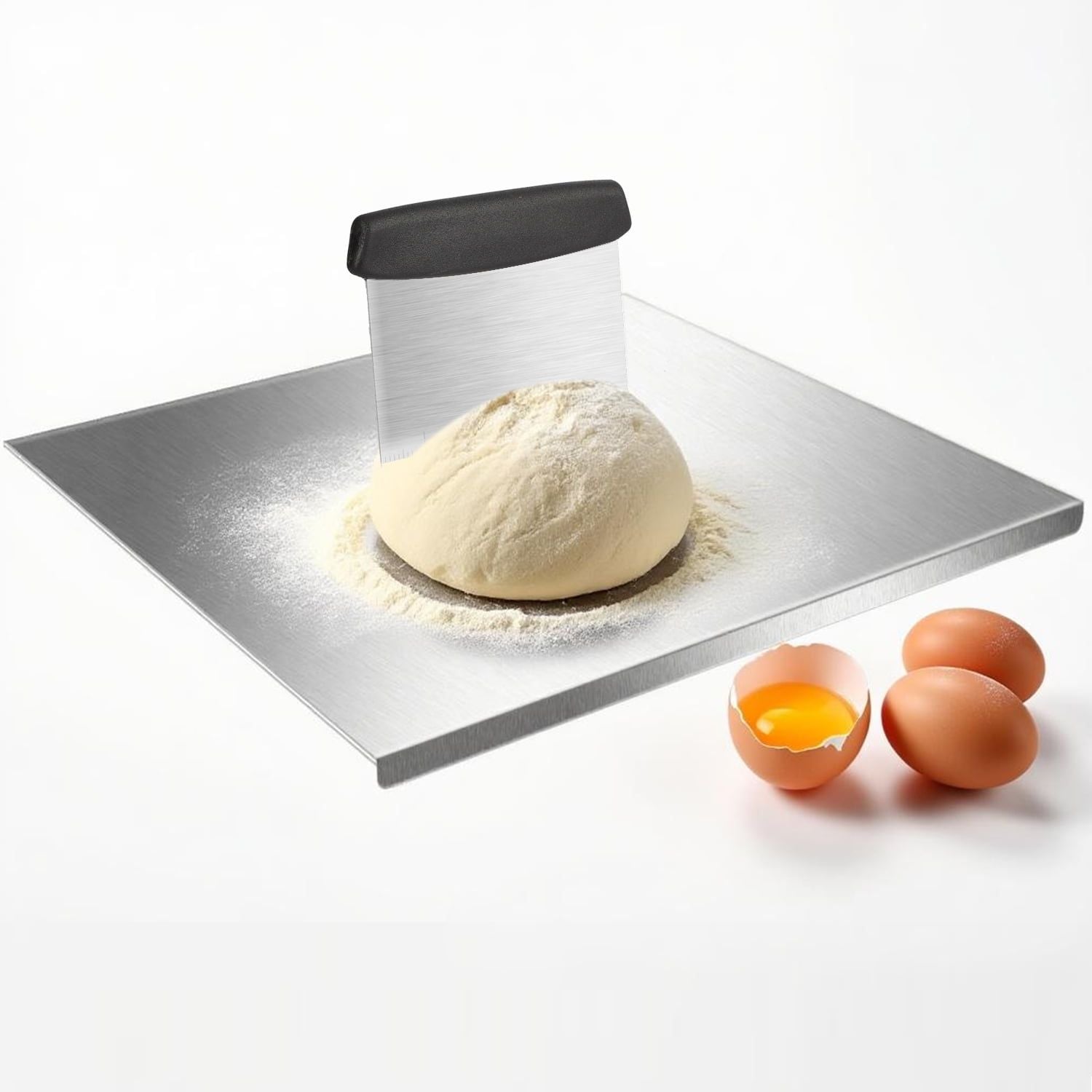 Large 304 Stainless Steel Cutting Board – Multipurpose Kitchen Workhorse